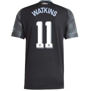 Koszulka piłkarska Aston Villa Ollie Watkins #11 Koszulka Wyjazdowej 2025-26 Krótki Rękaw