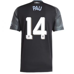 Koszulka piłkarska Aston Villa Pau Torres #14 Koszulka Wyjazdowej 2025-26 Krótki Rękaw Koszulka piłkarska Aston Villa Pau Torres #14 Koszulka Wyjazdowej 2025-26 Krótki Rękaw