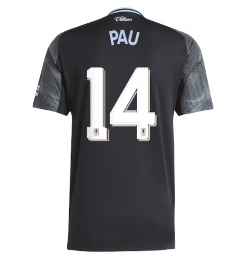 Koszulka piłkarska Aston Villa Pau Torres #14 Koszulka Wyjazdowej 2025-26 Krótki Rękaw Koszulka piłkarska Aston Villa Pau Torres #14 Koszulka Wyjazdowej 2025-26 Krótki Rękaw