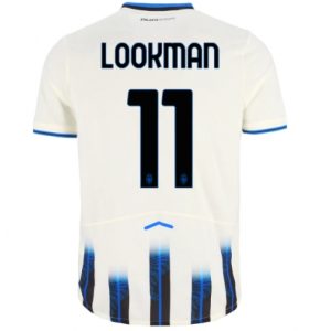Koszulka piłkarska Atalanta Ademola Lookman #11 Koszulka Wyjazdowej 2025-26 Krótki Rękaw Koszulka piłkarska Atalanta Ademola Lookman #11 Koszulka Wyjazdowej 2025-26 Krótki Rękaw