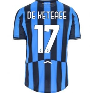 Koszulka piłkarska Atalanta Charles De Ketelaere #17 Koszulka Podstawowej 2025-26 Krótki Rękaw Koszulka piłkarska Atalanta Charles De Ketelaere #17 Koszulka Podstawowej 2025-26 Krótki Rękaw