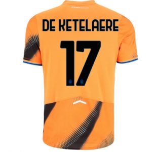 Koszulka piłkarska Atalanta Charles De Ketelaere #17 Koszulka Trzeciej 2025-26 Krótki Rękaw Koszulka piłkarska Atalanta Charles De Ketelaere #17 Koszulka Trzeciej 2025-26 Krótki Rękaw