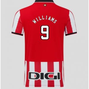 Koszulka piłkarska Athletic Bilbao Inaki Williams #9 Koszulka Podstawowej 2025-26 Krótki Rękaw Koszulka piłkarska Athletic Bilbao Inaki Williams #9 Koszulka Podstawowej 2025-26 Krótki Rękaw