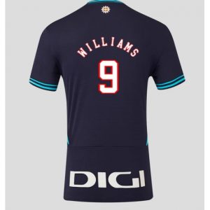 Koszulka piłkarska Athletic Bilbao Inaki Williams #9 Koszulka Wyjazdowej 2025-26 Krótki Rękaw Koszulka piłkarska Athletic Bilbao Inaki Williams #9 Koszulka Wyjazdowej 2025-26 Krótki Rękaw