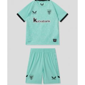 Koszulka piłkarska Athletic Bilbao Koszulka Trzeciej dziecięce 2025-26 +Krótkie Spodenk