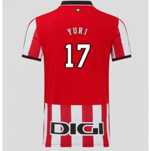 Koszulka piłkarska Athletic Bilbao Yuri Berchiche #17 Koszulka Podstawowej 2025-26 Krótki Rękaw Koszulka piłkarska Athletic Bilbao Yuri Berchiche #17 Koszulka Podstawowej 2025-26 Krótki Rękaw