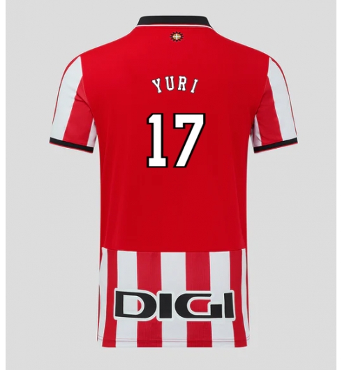 Koszulka piłkarska Athletic Bilbao Yuri Berchiche #17 Koszulka Podstawowej 2025-26 Krótki Rękaw Koszulka piłkarska Athletic Bilbao Yuri Berchiche #17 Koszulka Podstawowej 2025-26 Krótki Rękaw
