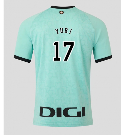 Koszulka piłkarska Athletic Bilbao Yuri Berchiche #17 Koszulka Trzeciej 2025-26 Krótki Rękaw Koszulka piłkarska Athletic Bilbao Yuri Berchiche #17 Koszulka Trzeciej 2025-26 Krótki Rękaw