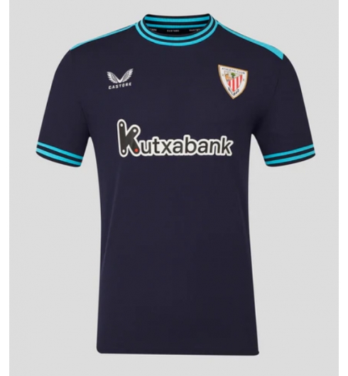 Koszulka piłkarska Athletic Bilbao Yuri Berchiche #17 Koszulka Wyjazdowej 2025-26 Krótki Rękaw 2 Koszulka piłkarska Athletic Bilbao Yuri Berchiche #17 Koszulka Wyjazdowej 2025-26 Krótki Rękaw