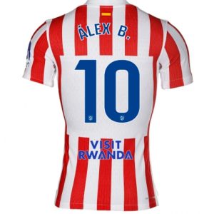 Koszulka piłkarska Atletico Madrid Alex Baena #10 Koszulka Podstawowej 2025-26 Krótki Rękaw