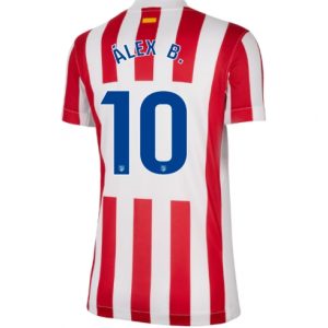 Koszulka piłkarska Atletico Madrid Alex Baena #10 Koszulka Podstawowej damskie 2025-26 Krótki Rękaw