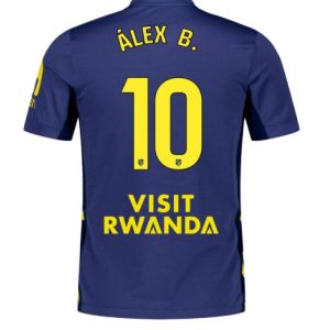 Koszulka piłkarska Atletico Madrid Alex Baena #10 Koszulka Wyjazdowej 2025-26 Krótki Rękaw