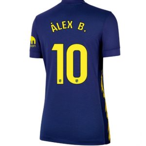 Koszulka piłkarska Atletico Madrid Alex Baena #10 Koszulka Wyjazdowej damskie 2025-26 Krótki Rękaw