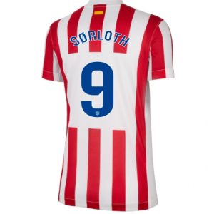 Koszulka piłkarska Atletico Madrid Alexander Sorloth #9 Koszulka Podstawowej damskie 2025-26 Krótki Rękaw