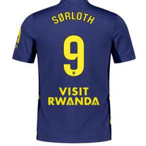 Koszulka piłkarska Atletico Madrid Alexander Sorloth #9 Koszulka Wyjazdowej 2025-26 Krótki Rękaw