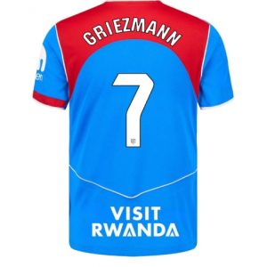 Koszulka piłkarska Atletico Madrid Antoine Griezmann #7 Koszulka Trzeciej 2025-26 Krótki Rękaw