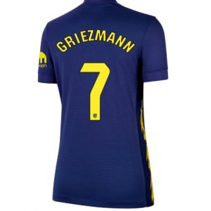 Koszulka piłkarska Atletico Madrid Antoine Griezmann #7 Koszulka Wyjazdowej damskie 2025-26 Krótki Rękaw