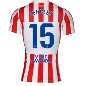 Koszulka piłkarska Atletico Madrid Clement Lenglet #15 Koszulka Podstawowej 2025-26 Krótki Rękaw