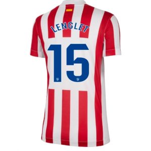 Koszulka piłkarska Atletico Madrid Clement Lenglet #15 Koszulka Podstawowej damskie 2025-26 Krótki Rękaw