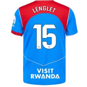 Koszulka piłkarska Atletico Madrid Clement Lenglet #15 Koszulka Trzeciej 2025-26 Krótki Rękaw