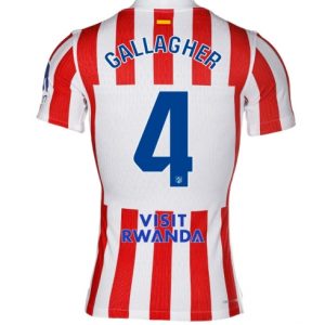 Koszulka piłkarska Atletico Madrid Conor Gallagher #4 Koszulka Podstawowej 2025-26 Krótki Rękaw