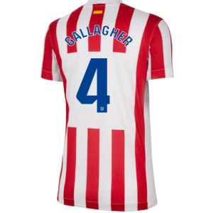 Koszulka piłkarska Atletico Madrid Conor Gallagher #4 Koszulka Podstawowej damskie 2025-26 Krótki Rękaw