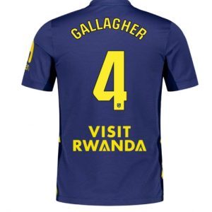 Koszulka piłkarska Atletico Madrid Conor Gallagher #4 Koszulka Wyjazdowej 2025-26 Krótki Rękaw