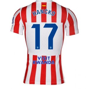 Koszulka piłkarska Atletico Madrid David Hancko #17 Koszulka Podstawowej 2025-26 Krótki Rękaw