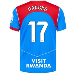 Koszulka piłkarska Atletico Madrid David Hancko #17 Koszulka Trzeciej 2025-26 Krótki Rękaw