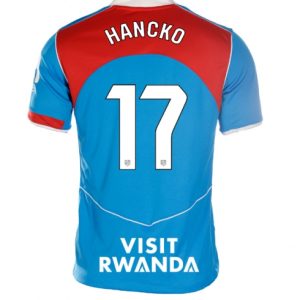 Koszulka piłkarska Atletico Madrid David Hancko #17 Koszulka Trzeciej damskie 2025-26 Krótki Rękaw