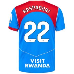 Koszulka piłkarska Atletico Madrid Giacomo Raspadori #22 Koszulka Trzeciej 2025-26 Krótki Rękaw