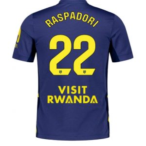 Koszulka piłkarska Atletico Madrid Giacomo Raspadori #22 Koszulka Wyjazdowej 2025-26 Krótki Rękaw