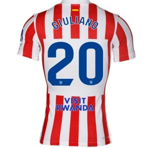 Koszulka piłkarska Atletico Madrid Giuliano Simeone #20 Koszulka Podstawowej 2025-26 Krótki Rękaw