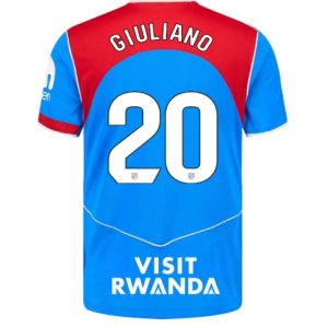 Koszulka piłkarska Atletico Madrid Giuliano Simeone #20 Koszulka Trzeciej 2025-26 Krótki Rękaw