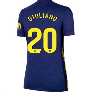 Koszulka piłkarska Atletico Madrid Giuliano Simeone #20 Koszulka Wyjazdowej damskie 2025-26 Krótki Rękaw