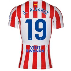 Koszulka piłkarska Atletico Madrid Julian Alvarez #19 Koszulka Podstawowej 2025-26 Krótki Rękaw
