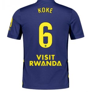 Koszulka piłkarska Atletico Madrid Koke #6 Koszulka Wyjazdowej 2025-26 Krótki Rękaw