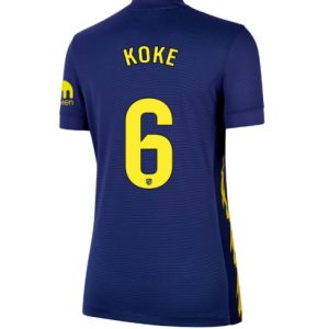 Koszulka piłkarska Atletico Madrid Koke #6 Koszulka Wyjazdowej damskie 2025-26 Krótki Rękaw