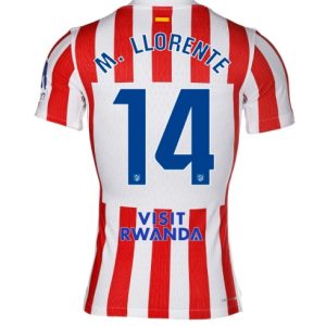 Koszulka piłkarska Atletico Madrid Marcos Llorente #14 Koszulka Podstawowej 2025-26 Krótki Rękaw