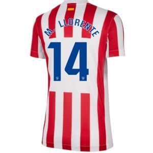 Koszulka piłkarska Atletico Madrid Marcos Llorente #14 Koszulka Podstawowej damskie 2025-26 Krótki Rękaw