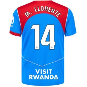 Koszulka piłkarska Atletico Madrid Marcos Llorente #14 Koszulka Trzeciej 2025-26 Krótki Rękaw