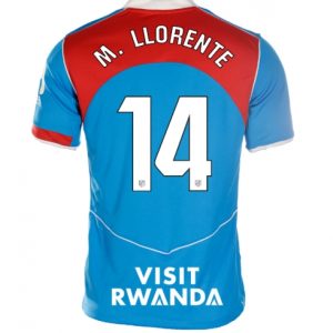 Koszulka piłkarska Atletico Madrid Marcos Llorente #14 Koszulka Trzeciej damskie 2025-26 Krótki Rękaw