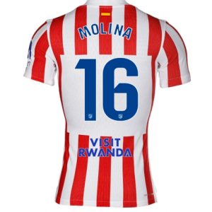 Koszulka piłkarska Atletico Madrid Nahuel Molina #16 Koszulka Podstawowej 2025-26 Krótki Rękaw