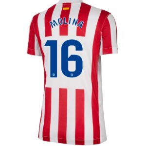 Koszulka piłkarska Atletico Madrid Nahuel Molina #16 Koszulka Podstawowej damskie 2025-26 Krótki Rękaw