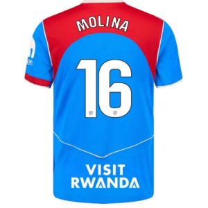 Koszulka piłkarska Atletico Madrid Nahuel Molina #16 Koszulka Trzeciej 2025-26 Krótki Rękaw