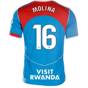 Koszulka piłkarska Atletico Madrid Nahuel Molina #16 Koszulka Trzeciej damskie 2025-26 Krótki Rękaw