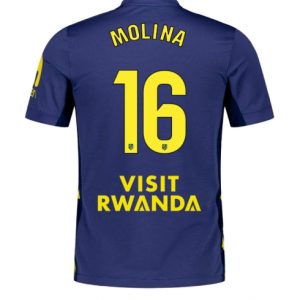 Koszulka piłkarska Atletico Madrid Nahuel Molina #16 Koszulka Wyjazdowej 2025-26 Krótki Rękaw