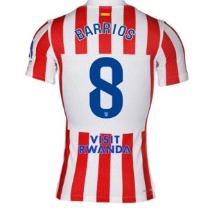 Koszulka piłkarska Atletico Madrid Pablo Barrios #8 Koszulka Podstawowej 2025-26 Krótki Rękaw