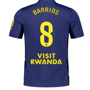 Koszulka piłkarska Atletico Madrid Pablo Barrios #8 Koszulka Wyjazdowej 2025-26 Krótki Rękaw