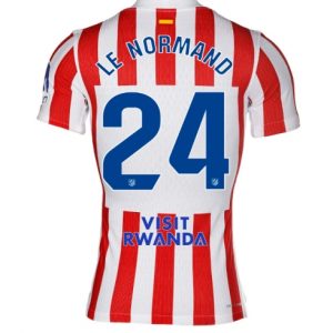 Koszulka piłkarska Atletico Madrid Robin Le Normand #24 Koszulka Podstawowej 2025-26 Krótki Rękaw